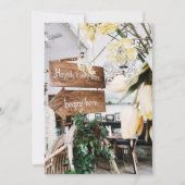 Happy Ever After Wedding Wenskaart Kaart (Voorkant)