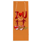 Happy Ever After Wijn Cadeautas (Achterkant)