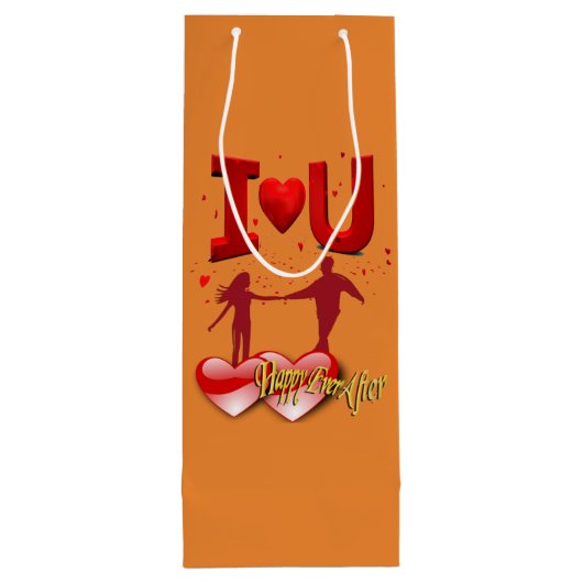 Happy Ever After Wijn Cadeautas (Achterkant)