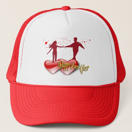 Happy Ever na Trucker Hat Pet (Voorkant)