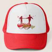 Happy Ever na Trucker Hat Trucker Pet (Voorkant)