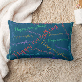 Happy Everything - Buntes Kissen für gute Laune Kussen