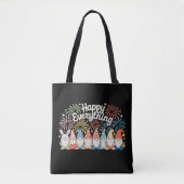 Happy Everything Gnomes All Year Every Holiday Tote Bag (Voorkant)
