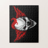 Happy Evil Clown Red Hair Legpuzzel (Verticaal)