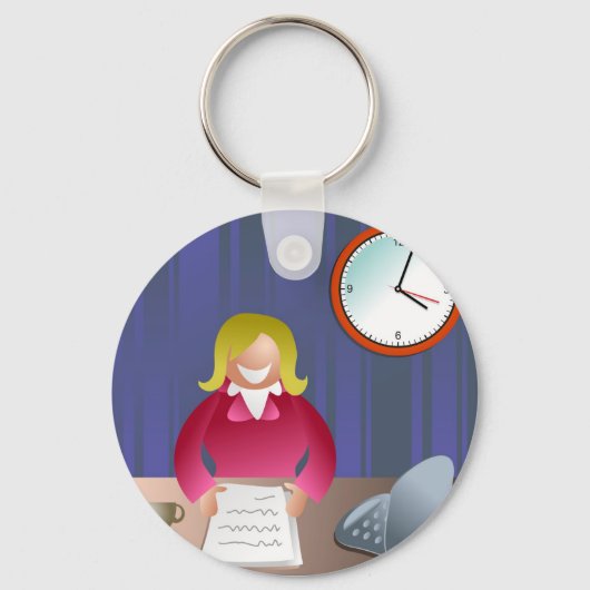 Happy Executive Sleutelhanger (Voorkant)