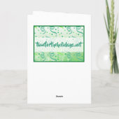 Happy Extraterrestrial Day - 20 maart Kaart (Achterkant)