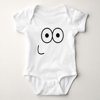 Happy Eyes and Mouth - Baby Bodysuit