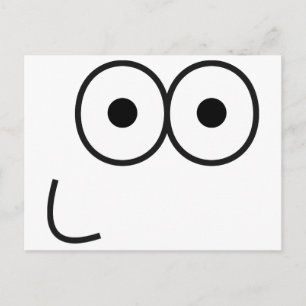 Happy Eyes and Mouth - Briefkaart