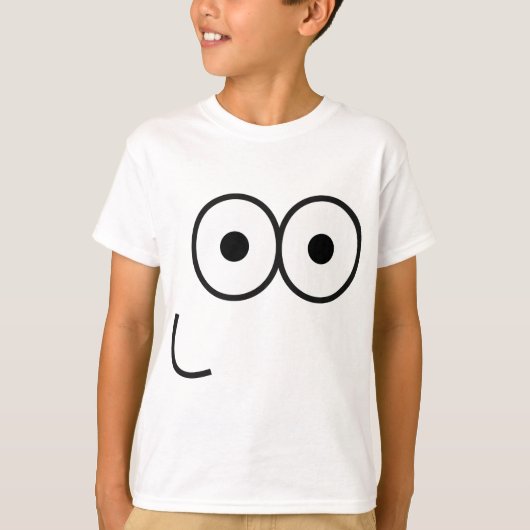 Happy Eyes and Mouth - Kinder T-Shirt (Voorkant)