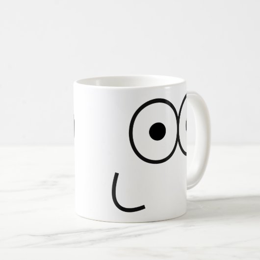 Happy Eyes and Mouth - Mok (Voorkant rechts)