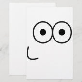 Happy Eyes and Mouth - Paper Briefpapier (Voorkant / Achterkant)