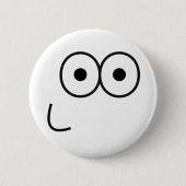 Happy Eyes and Mouth - Pinback Button (Voorkant)