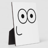 Happy Eyes and Mouth - Plaque Fotoplaat (Zijkant)