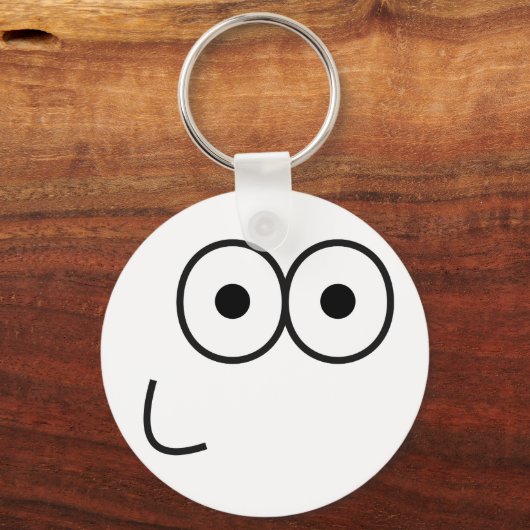 Happy Eyes and Mouth - Sleutelhanger (Voorkant)