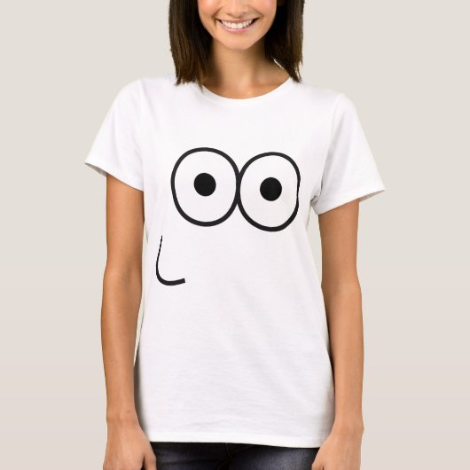 Happy Eyes and Mouth - T-Shirt (Voorkant)