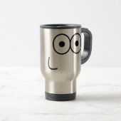 Happy Eyes and Mouth - Travel Mug Reisbeker (Voorkant rechts)