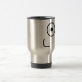 Happy Eyes and Mouth - Travel Mug Reisbeker (Center)