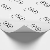 Happy Eyes and Mouth - Verpakkingspapier Cadeaupapier (Hoek)