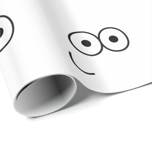 Happy Eyes and Mouth - Verpakkingspapier Cadeaupapier (Rol Hoek)