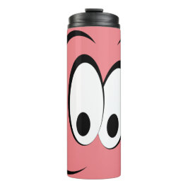 Happy Eyes Thermal Tumbler Thermosbeker
