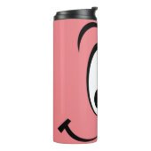Happy Eyes Thermal Tumbler Thermosbeker (Gedraaid links)