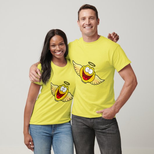 Happy Face Angel T-shirt (Unisex)