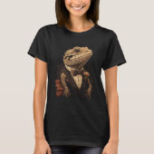 Happy Face Bearded Dragon T-shirt (Voorkant)