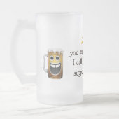 Happy Face Beer Stein Matglas Bierpul (Links)