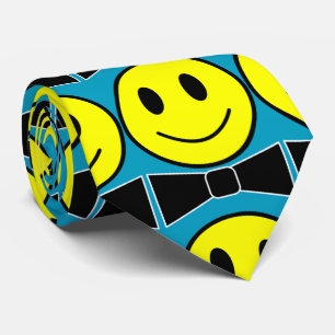 Happy Face Bow Stropdas Necktie
