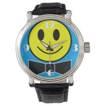Happy Face Bow Stropdas Watch