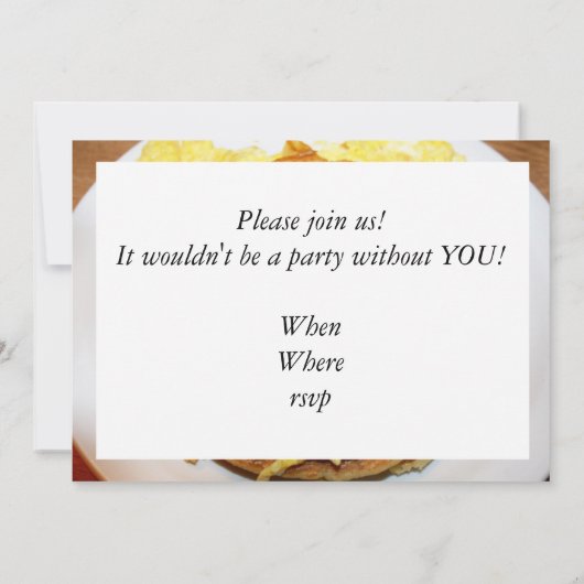 Happy Face Breakfast Kaart (Achterkant)