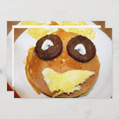 Happy Face Breakfast Kaart (Voorkant / Achterkant)