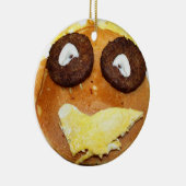 Happy Face Breakfast Keramisch Ornament (Rechts)