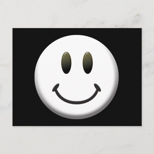 Happy Face Briefkaart (Voorkant)