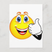 Happy Face Briefkaart (Voorkant)