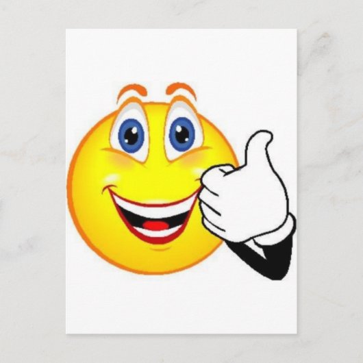 Happy Face Briefkaart (Voorkant)