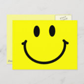 Happy Face Briefkaart (Voorkant / Achterkant)