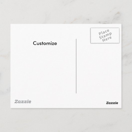 Happy Face Briefkaart (Achterkant)