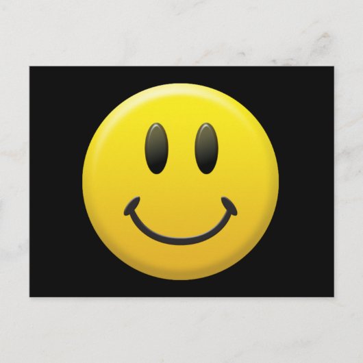Happy Face Briefkaart (Voorkant)