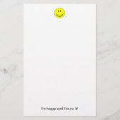 Happy Face Briefpapier (Voorkant)