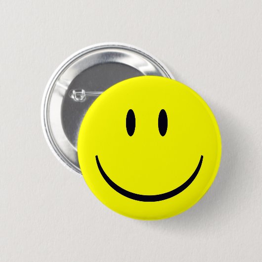 Happy Face Button (Voorkant /achterkant)