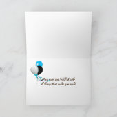 Happy Face Chocolade Chip Cookie Kaart (Binnen)