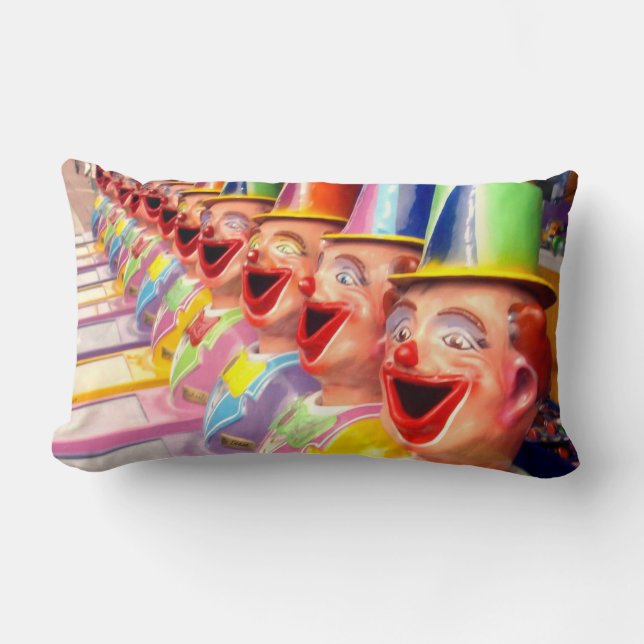 Happy Face Clowns, Lumbaal Kussen. Kussen (Voorkant)