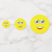 Happy Face Emoji Confetti (Voorkanten)