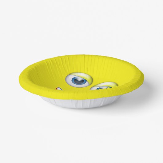 Happy Face Emoji Papieren Kommen (Gebogen)