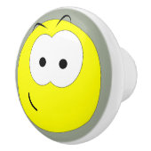 Happy Face Emoticon Keramische Knop (Rechts)