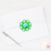Happy Face Flower Stickers (Envelop)