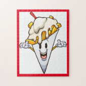 Happy Face Fries Legpuzzel (Verticaal)