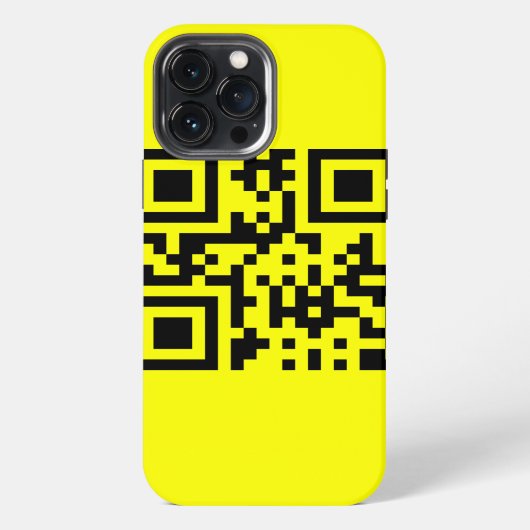 ☺ Happy Face glimlachend Emoji — QR-code iPhone Hoesje (Achterkant)