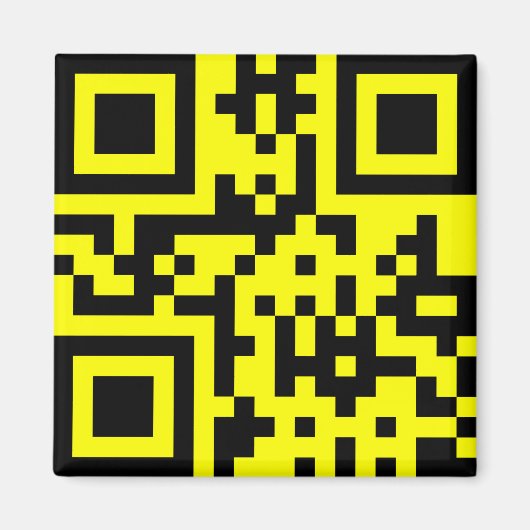 ☺ Happy Face glimlachend Emoji — QR-code Magneet (Voorkant)